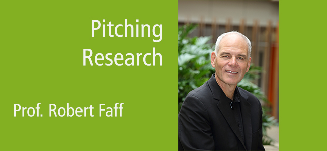 Professor Robert Faff: Pitching Research
