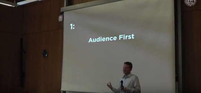 Audience first
